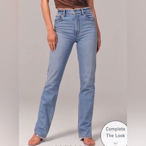 Abercrombie & fitch Ultra High Rise 90s Straight Jean size 28